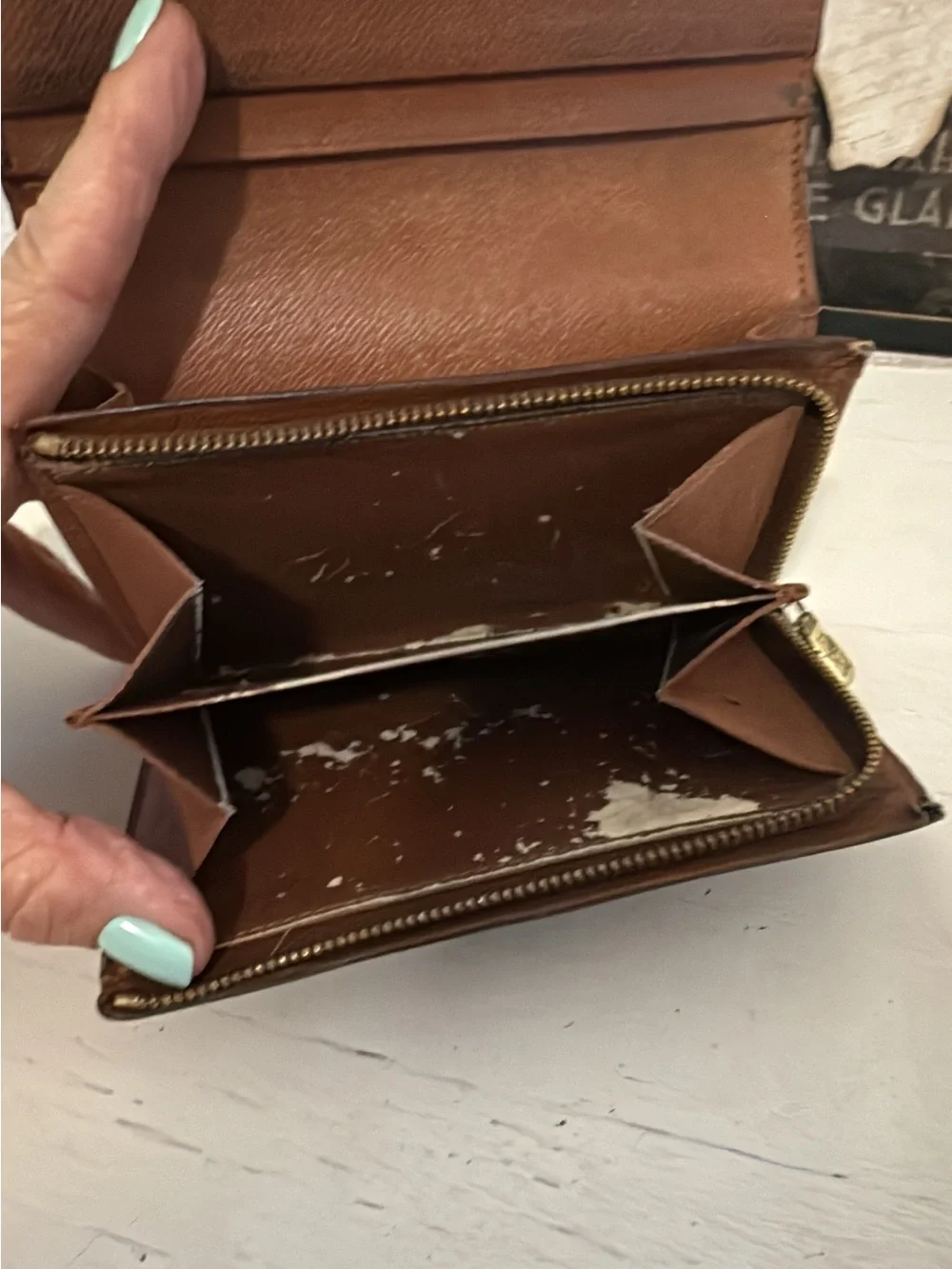 Louis Vuitton Monogram Porte-Monnaie Tresor Wallet NICE authenticated